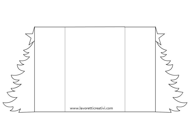 Трафареты для открыток на новый год