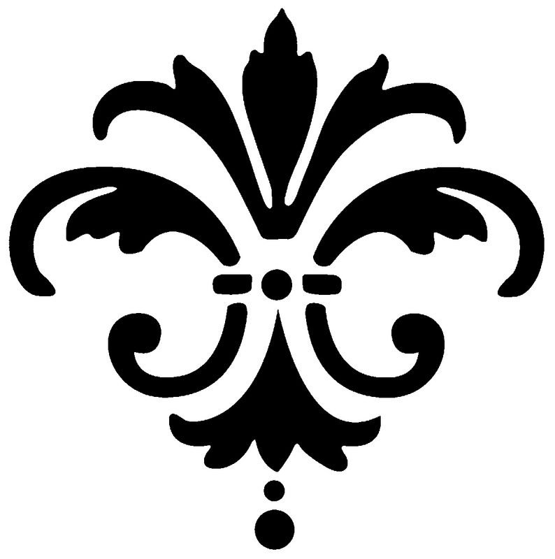 Трафареты узоры для декора