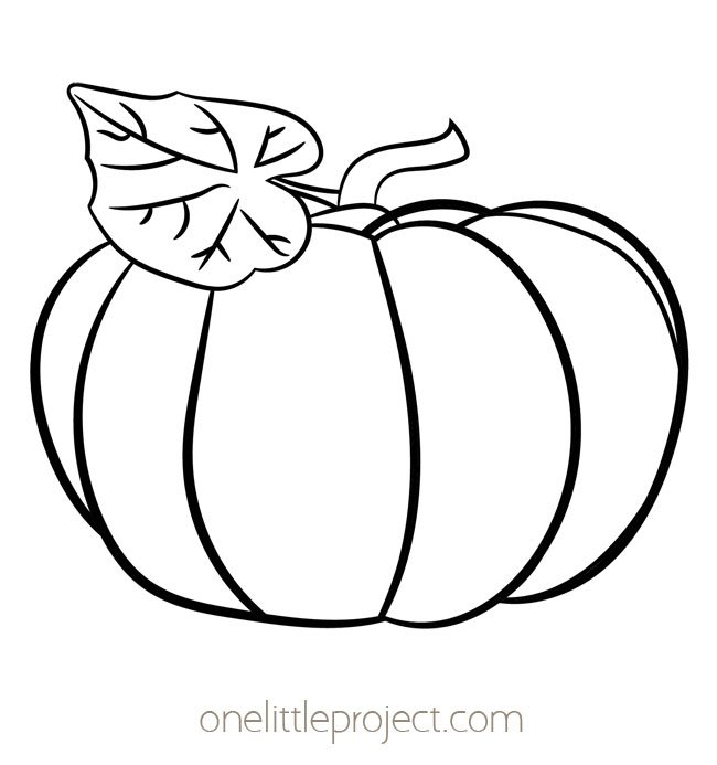 Тыква раскраска