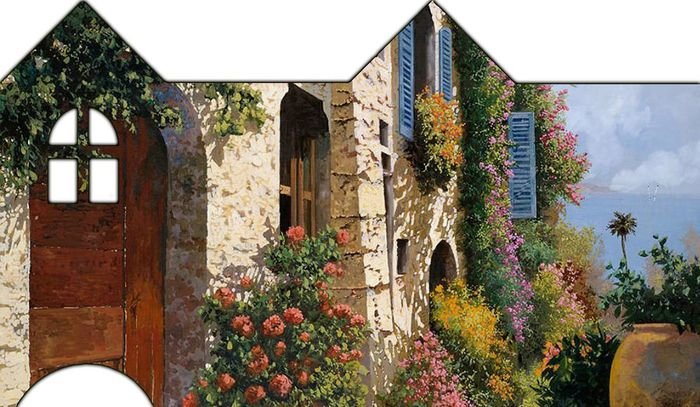 Окна двери для чайного домика