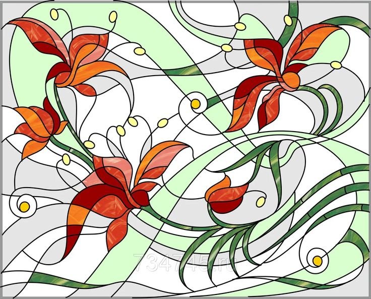 Витражные композиции
