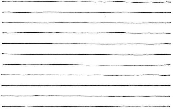 Лист с линиями горизонтальные
