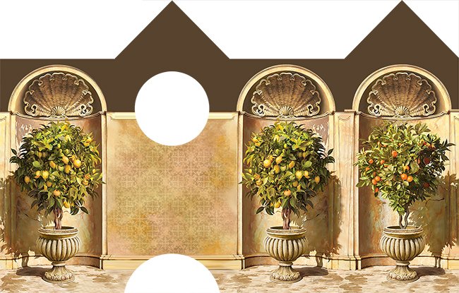 Чайный домик шаблон