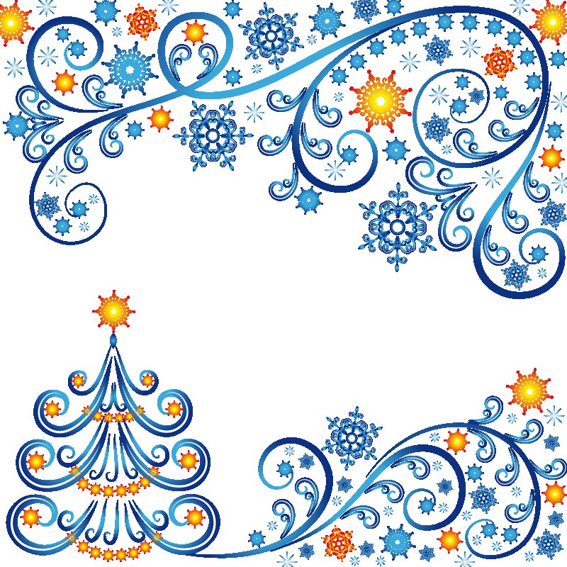 Зимние узоры