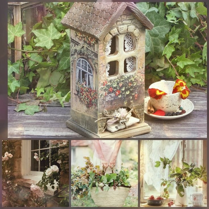 Домики для декупажа