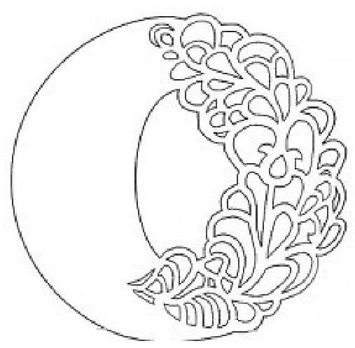 Трафареты для ажурного вырезания