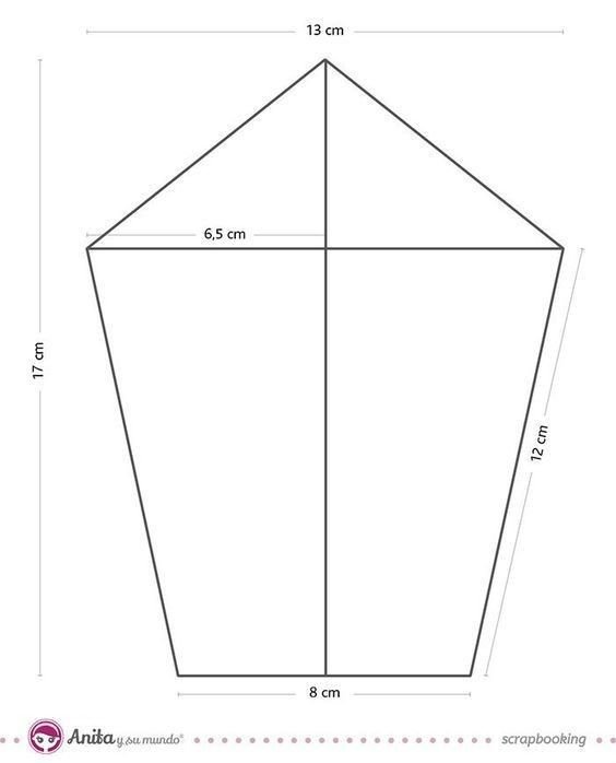 Трафарет фонарика из картона