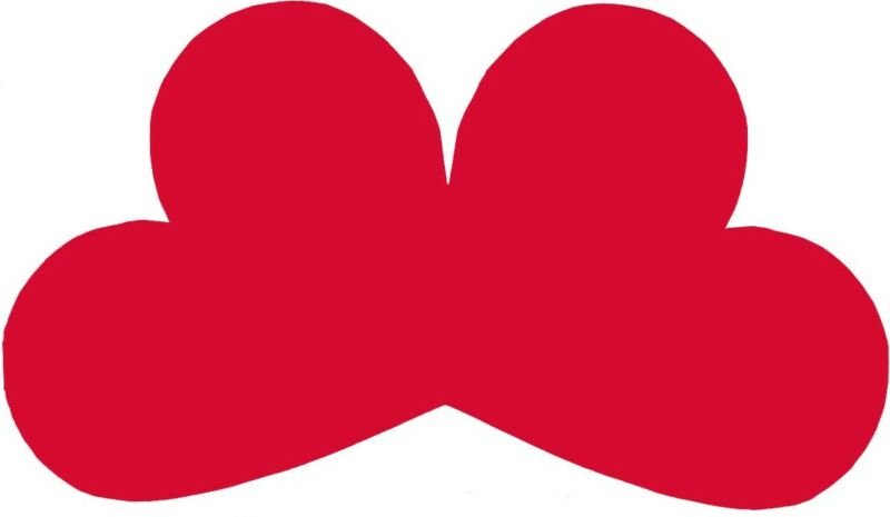 Валентинка шаблон для печати