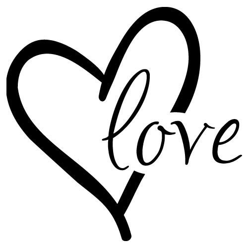 Красивые надписи про любовь