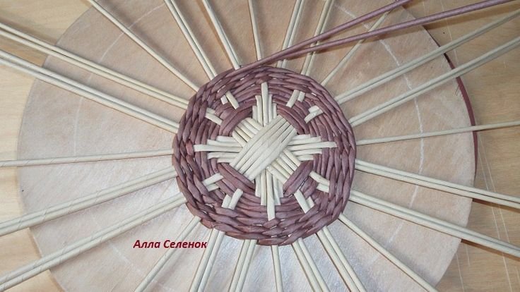Панно из газетных трубочек мастер класс
