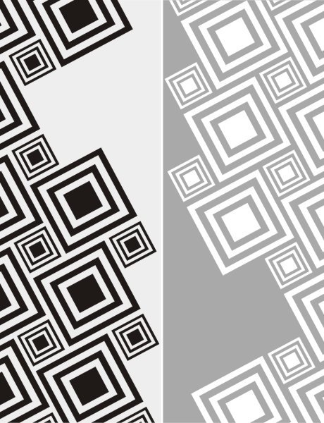 Геометрические трафареты для декора