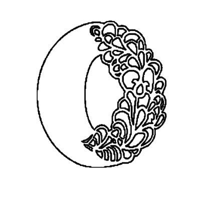 Красивые резные цифры