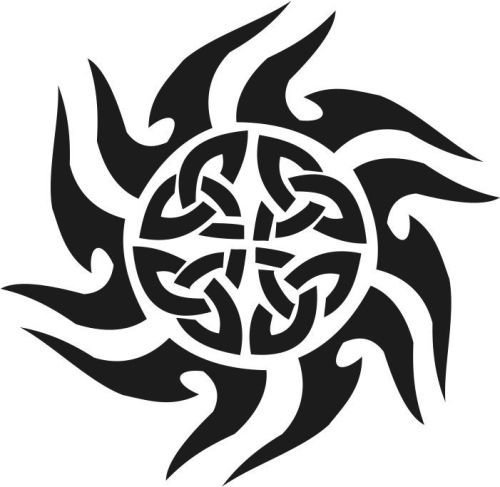 Солнцеворот Скандинавский символ