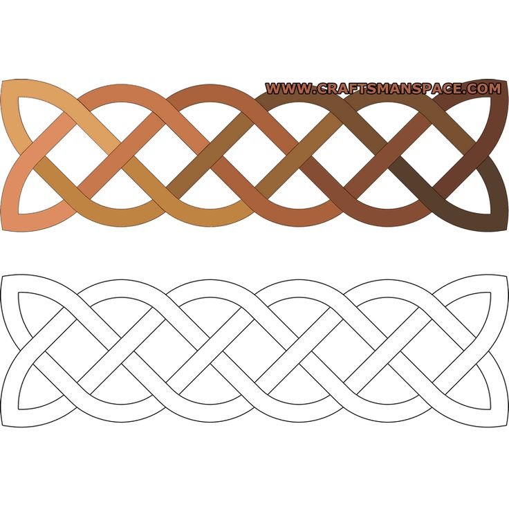 Орнамент плетенка