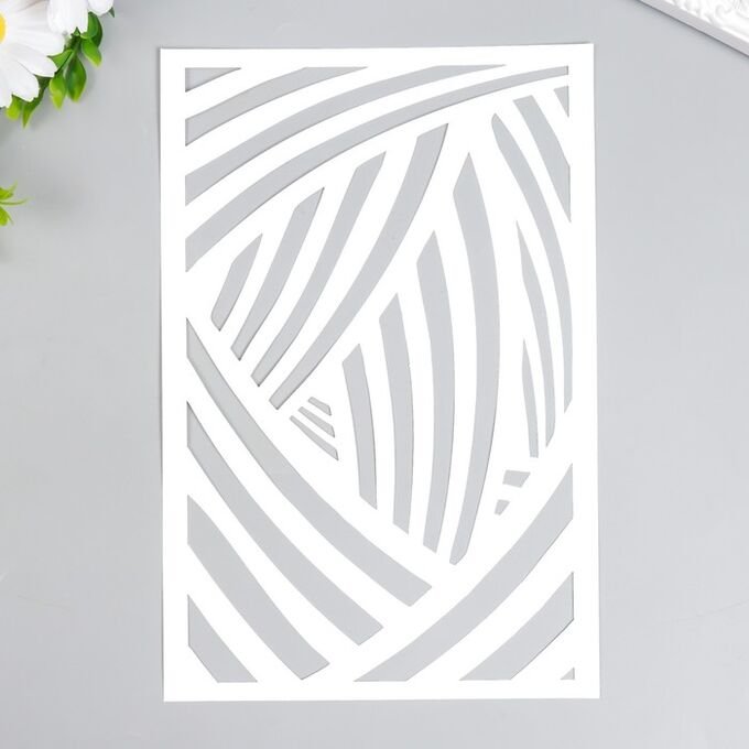 Трафарет "полоски"