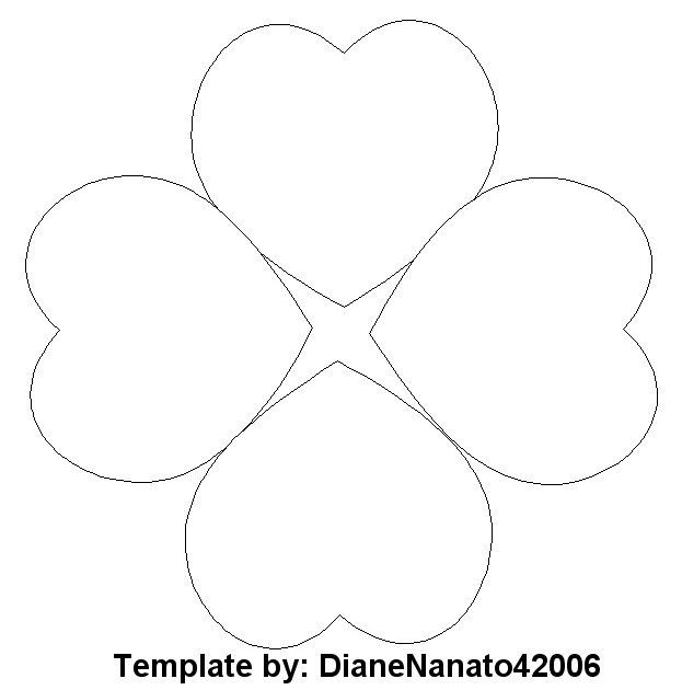 Цветок шаблон