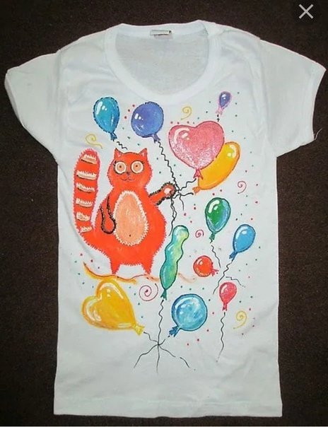 Роспись футболок