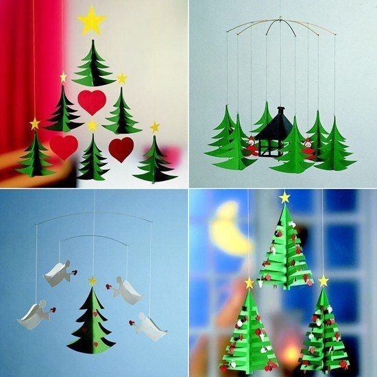 Новогодний мобиль в детский сад