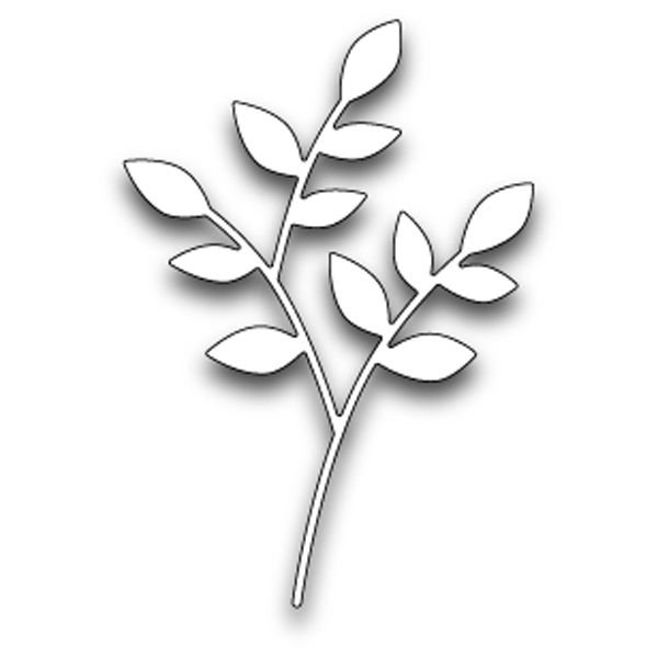 Ветка с листьями