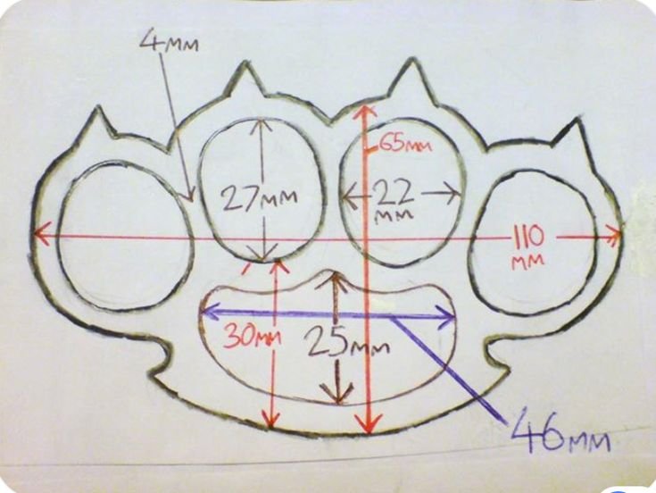 Кастет схема