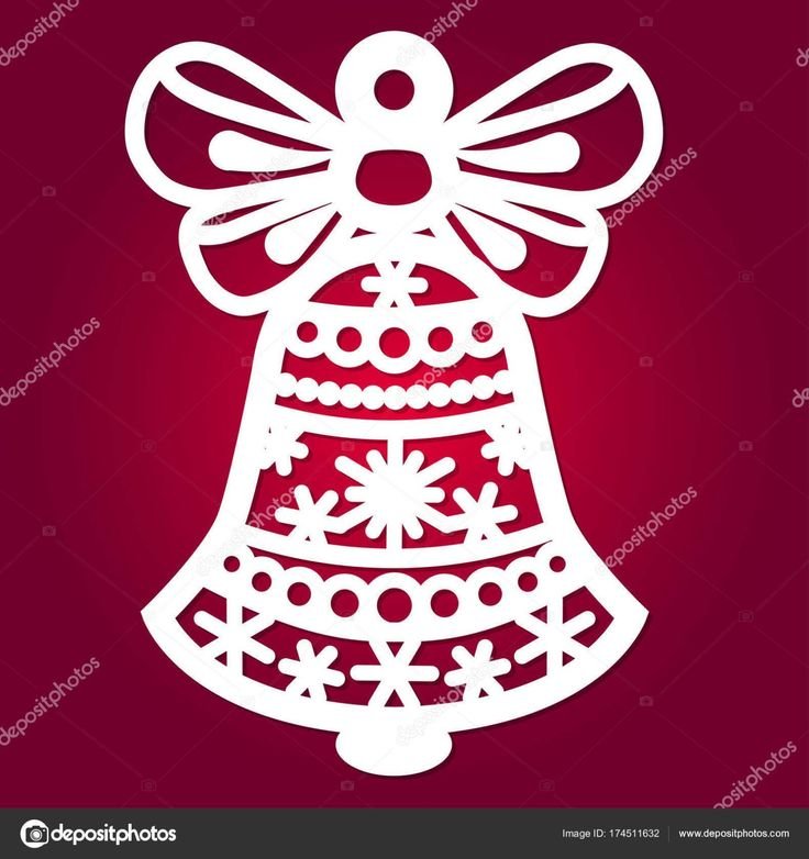 Вырезанки колокольчики