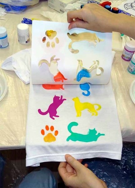 Мастер класс по росписи футболок для детей