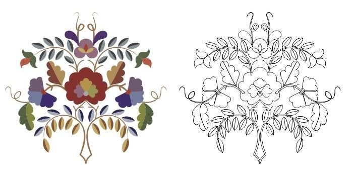 Татарские узоры