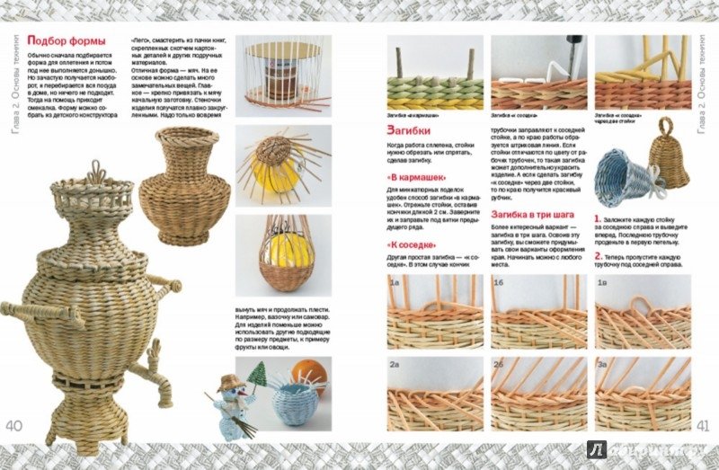 Плетение бумажной лозой пошагово