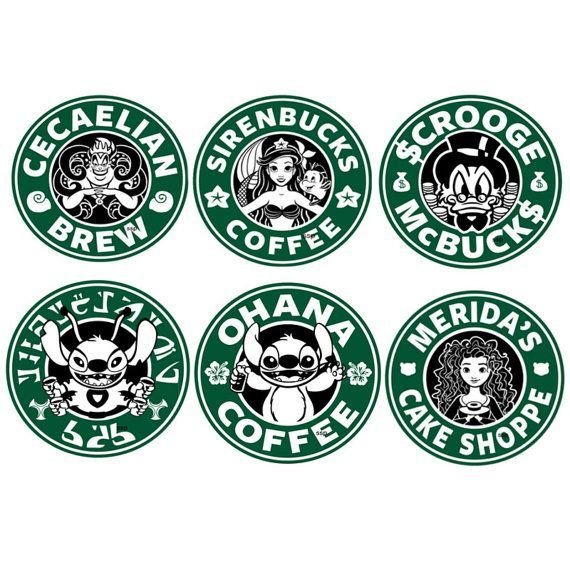 Стикеры Starbucks