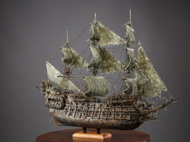 Корабль "Летучий голландец" (1:100)