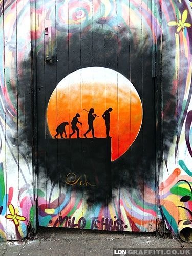 Otto schade Graffiti