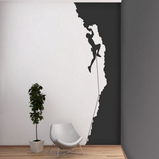 Трафареты на холсте