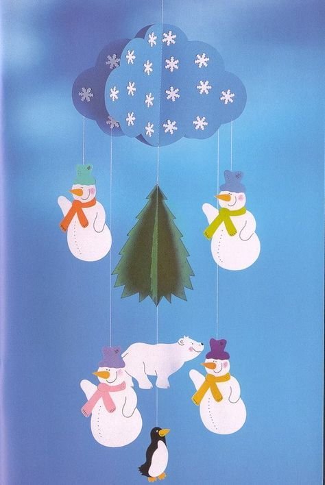 Новогодний мобиль в детский сад