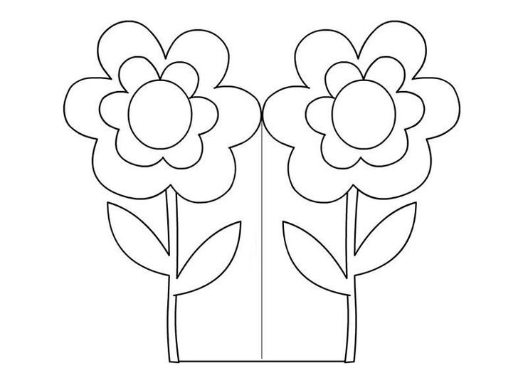 Заготовки цветов для аппликации