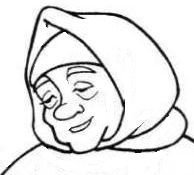 Портрет бабушки для детей