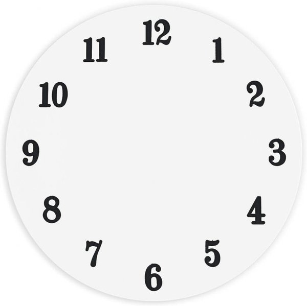 Арабский циферблат часов