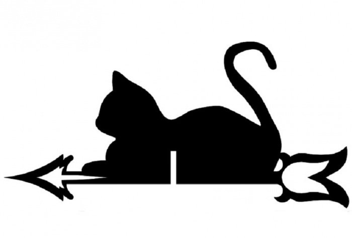 Флюгер кошка