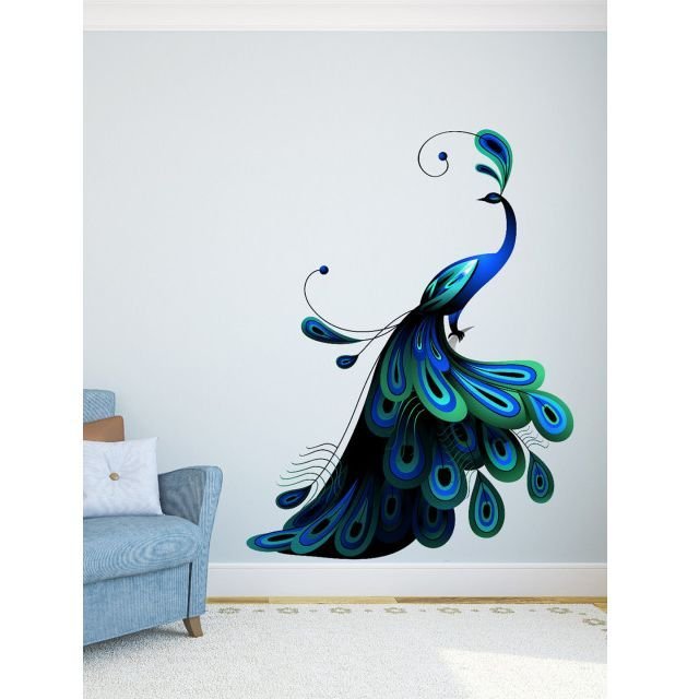 Роспись стен Павлин