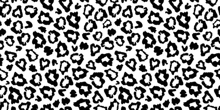 Леопард паттерн вектор