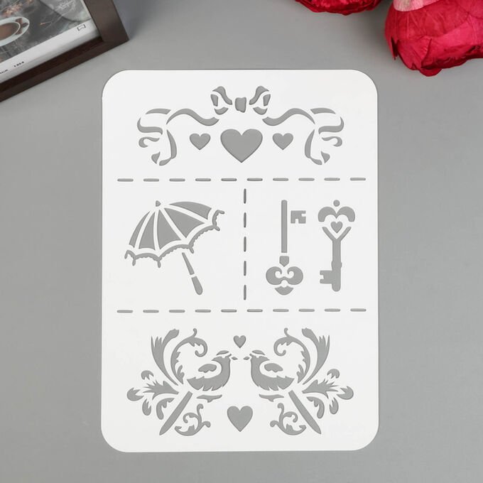 Пластиковые трафареты для рисования