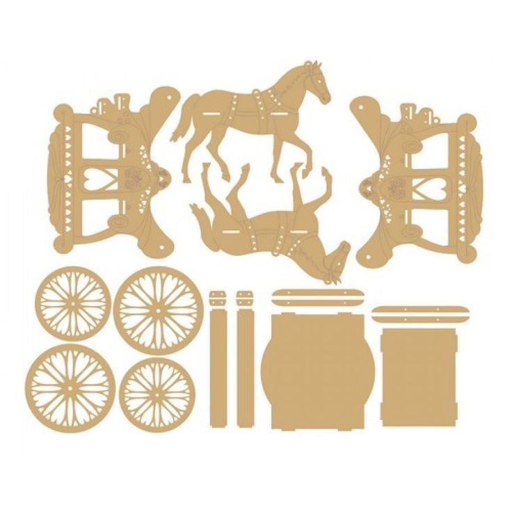 Конь из фанеры