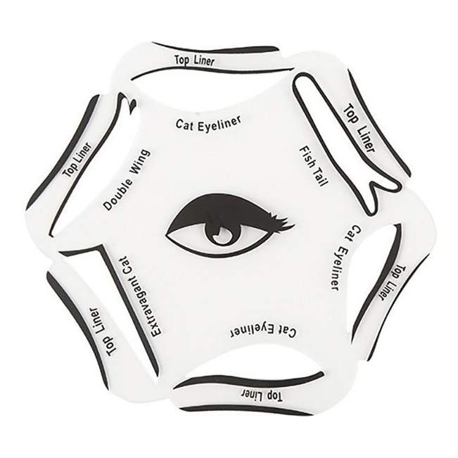 Трафарет для нанесения макияжа