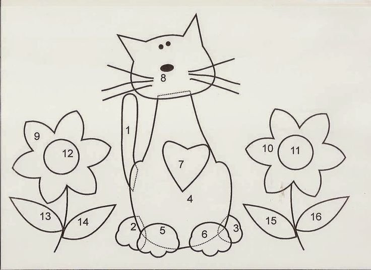 Рисунки для аппликации на ткани