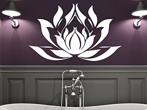 Цветок Лотос на стене