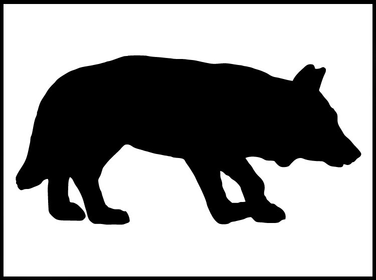 Волк для теневого театра