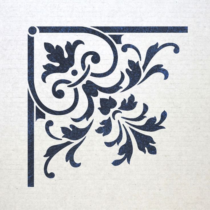 Трафарет для покраски мебели