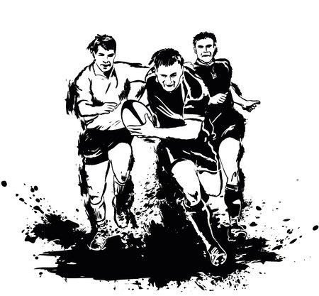 Регби вектор