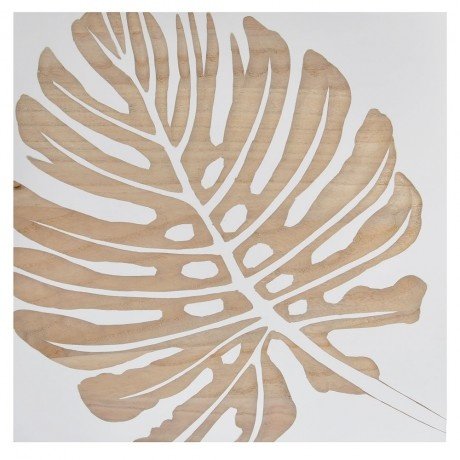 Тропические листья трафарет