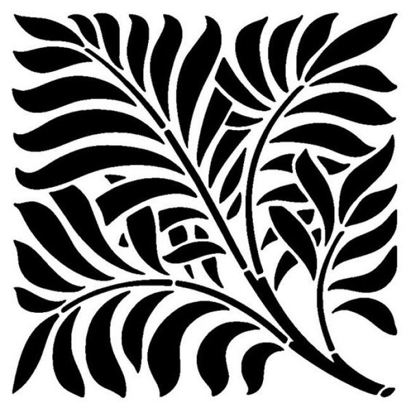 Трафареты узоры для декора