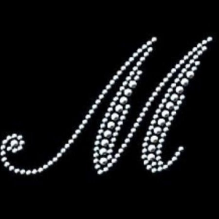 Буквы стразами